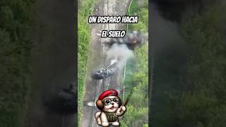 Tanque Ruso VS Solado Ucraniano con lanzacohetes war guerra rpg [upl. by Decrem]