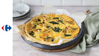 Quiche met bloemkool curry en spinazie [upl. by Py990]