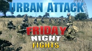 Urban Attack  Friday Night Fight Large Scale ARMA 3 PvP [upl. by Sidnarb]