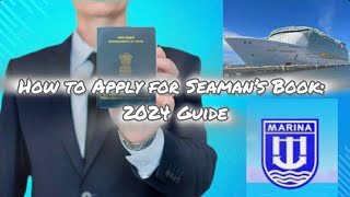 Seaman’s Book sa Marina Paano magapply 2024 Guide [upl. by Teddi297]