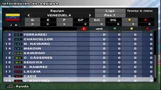 Eliminatorias Sudamerica 2026 ‐ PES 1010 [upl. by Adaynek55]