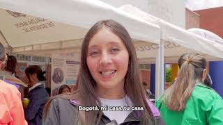 Éxito en la feria universitaria para jóvenes en Usaquén [upl. by Zelda]