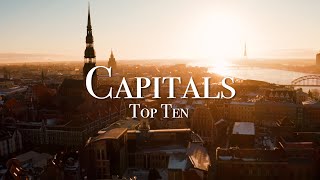 Top 10 Underrated Capitals To Visit In Europe [upl. by Strander]