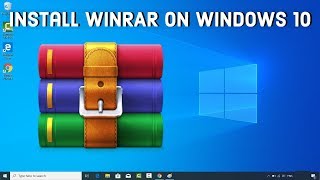 How to Install WinRAR on Windows 10 [upl. by Esdras580]