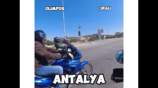 çıralı olimpos antalya turu transalp xl 650v sahil kamping [upl. by Kathlene]