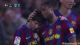 Zaragoza VS FC Barcelona 2421032010 [upl. by Stag]