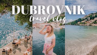 Exploring Dubrovnik 🏖 Old town beaches amp Lopud Island  Croatia travel vlog [upl. by Steward786]