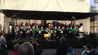 Landesmusikkorps Sachsen  Schneeschuhfahrermarsch  Lichtelfest 2015 [upl. by Urien]