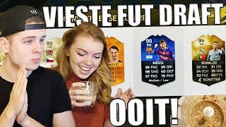 VIESTE FUT DRAFT OOIT MET ZUSJE KOTSEN  FIFA 16 NEDERLANDS [upl. by Putnem]