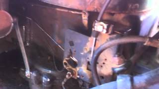 Wheel Horse 2115SB  First Start after Starter Replacement [upl. by Robinett362]