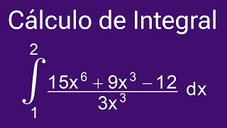 🟢 Como Calcular Integral Definida com Fração [upl. by Vihs]