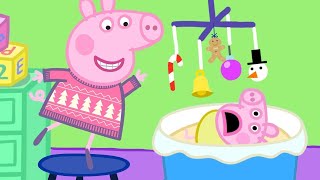 The Sleepover with Baby Alexander 🐷  Peppa Pig Official Full Episodes [upl. by Ayam]