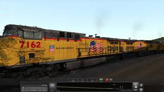 Train Simulator 2022  GE AC4400CW  UP 7162 to Bakersfield  Part 3  4K UHD [upl. by Darsie]