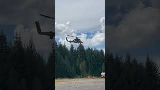 Kmax helicopter Quick 180 aviation helicopter gopro nflightcam fireseason kmaxhelicopter kmax [upl. by Refinneg193]