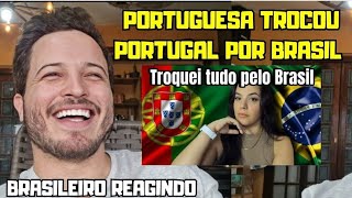 PORTUGUESA TROCOU PORTUGAL PELO BRASIL BRASILEIRO REAGE LuanaeAdriano [upl. by Roque]