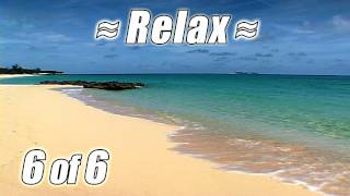 Ocean Sounds BAHAMAS BEACHES 6 Relaxing Waves for Studying Beach Relaxation Virtual Noises study to [upl. by Aicirtak]