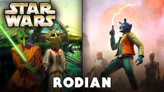 RODIAN Species Canon  Star Wars Explained [upl. by Tychonn967]