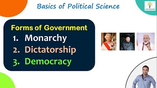 what are the forms of Governmentdemocracydictatorshipfederalunitaryparliamentarypresident [upl. by Ellsworth]