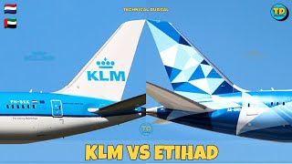 KLM Royal Dutch Airlines Vs Etihad Airways Comparison 2024 🇳🇱 Vs 🇦🇪 [upl. by Lattie]