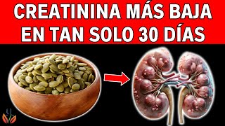 Reduce la Creatinina Después de 30 Días Comiendo Estos 5 Superalimentos a Diario  Vida Saludable [upl. by Marius]