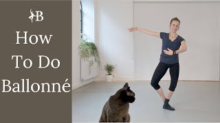 How To Do Ballonné  From Beginner To Advanced  Ballet Tutorial [upl. by Maddeu569]