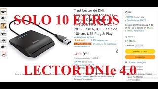 Trust Lector de DNI v30 y 40 Como usar el DNI electrónico Instalar DNIe en Windows Amazon [upl. by Small]