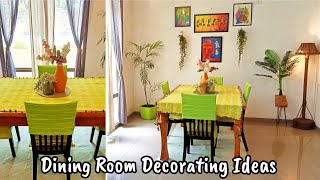 Dining Room Cleaning And Organizing  Dining Room Decorating Ideas  Dining Room Tour [upl. by Acirdna769]