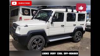 Force Gurkha 5door upcoming [upl. by Paugh]