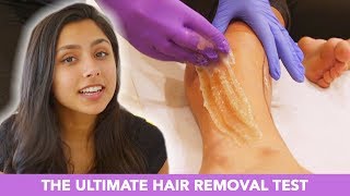 I Tried 5 Different Types of Hair Removal [upl. by Venuti]