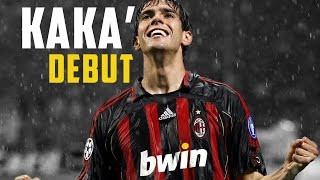 RICARDO KAKA DEBUT ➤ AC MILAN ᴴᴰ [upl. by Livesay]