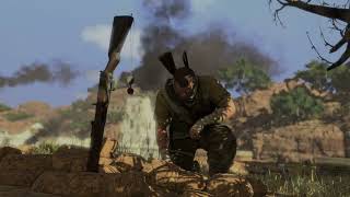 Sniper Elite 3  Mission 6 quotKasserine Passquot GhostNo Alert Speedrun 745 [upl. by Eadrahc144]