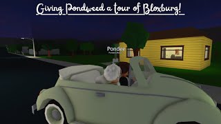 Giving Pondweed a tour of Bloxburg Hope you enjoy [upl. by Belicia434]