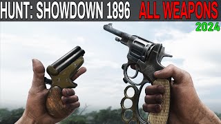 HUNT Showdown 1896  All Weapons [upl. by Evets]