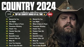 Country Music Playlist 2024  Morgan Wallen Chris Stapleton Luke Combs Zach Bryan Kane Brown [upl. by Elery]