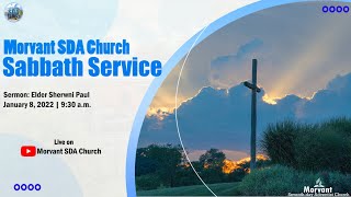 Morvant SDA Sabbath Service  January 8 2022 [upl. by Holli]