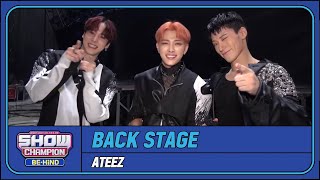 ENG SUB SHOW CHAMPION Backstage EP216  ATEEZ cut [upl. by Nomahs]