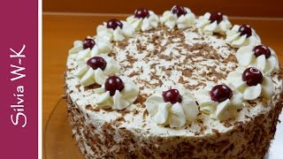 Schwarzwälder Kirschtorte  ohne Gelatine [upl. by Memberg682]