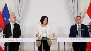 Pressekonferenz nach dem Gipfel zur Lebensmittelversorgung [upl. by Gnohp]