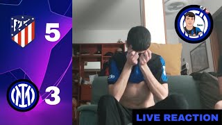 FA MALISSIMOATLETICO MADRIDINTER 53 DCR  LIVE REACTION TIFOSI INTERISTI [upl. by Ful]