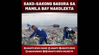 Sakosakong basura sa Manila Bay nakolekta [upl. by Atnek782]