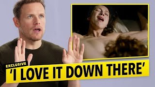 Sam Heughan REVEALS The Scenes He LOVES In Outlander [upl. by Eniledgam]