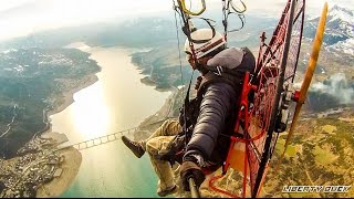 Camping en PARAMOTEUR  Expedition aérienne [upl. by Lenhart]