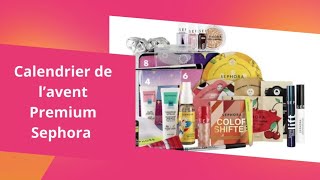 Calendrier de lavent Premium Sephora spoiler [upl. by Sudnak523]