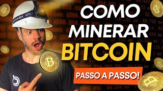 🔶 COMO MINERAR BITCOIN BTC  PASSO A PASSO COMPLETO [upl. by Kassey]