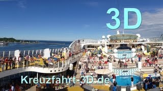 3DVideo AIDA Reisebericht Ostsee Kreuzfahrt  Tag 9  Gdynia  Gdingen  Danzig Polen [upl. by Krock]