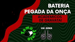 Acadêmicos de Gravataí 2024  Bateria Pegada da Onça na pista [upl. by Nolyaj]