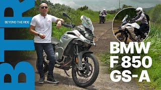 2023 BMW F 850 GSA Review  Punching Above Its Weight [upl. by Senaj]