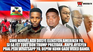 Minis Jistis la fè ayisyen ki ayiti tankou nan dyaspora Gwo menas…Donald Trump Fè Ayisyen Sezi Ankò [upl. by Leoy]