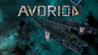 Avorion Вечерняя добыча ресурсов Построил тяжелый индустриальный корабльзавод [upl. by Brent97]