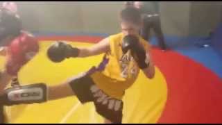 Mini Strike K1 Kickboxing Sparring [upl. by Auburn]